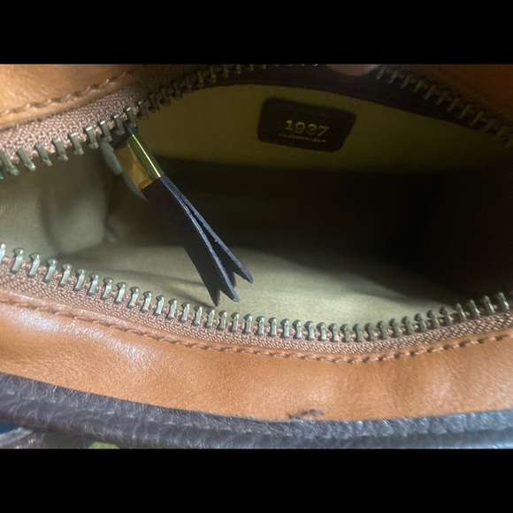 MADEWELL ALL-WEATHER LEATHER PUMPKIN BROWN CAMERA CROSSBODY Bag LMTD RARE LOVELY - Picture 10 of 15